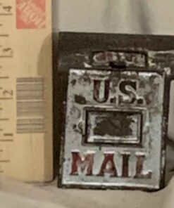 U.S. Mail metal piggy bank - excellent condition