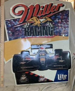 Miller Metal Racing Sign