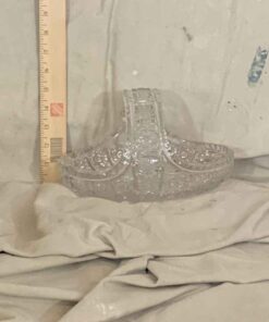 Bohemia Hand Cut Crystal Bowl Like NEW Still Has Tag