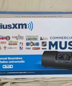 NEW IN BOX SiriusXM Universal Boombox $140 - $170