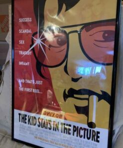 Authentic Movie Poster - Framed “The Kid Stays In The Picture”