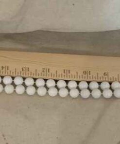 Long White Necklace