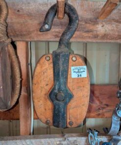 Antique Block Pulley