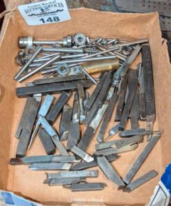 Steel Lathe bits, etc