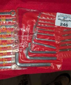 Hex keys, taps and wrenches