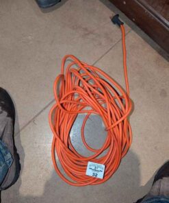 Orange Extension cord