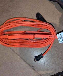Orange Extension Cord on Reel