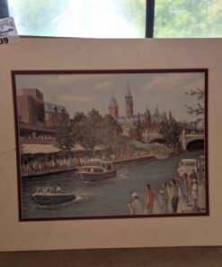 Anna Lalava Rideau Canal Print