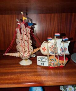 Shell and Wooden Shoe Ship