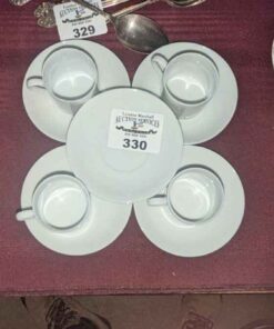 Expresso coffee mugs/saucers