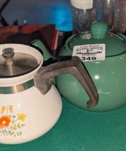 Corningware and ceramic Kettles