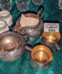 Harrison Bros & Howson Plated servers