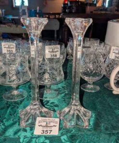 Flower base candle stick holders
