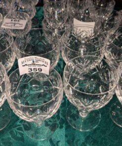 Webb & Corbett Crystal Glasses(8)