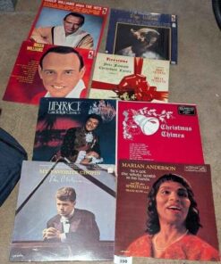 Roger Williams, Liberace and assorted record albums