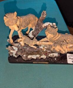 Louis Dionne Wolf Statue