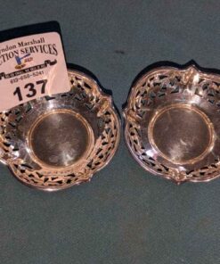 Sterling nut bowls