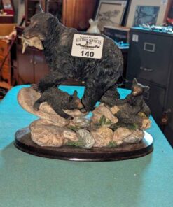 Bear Mother and Cubs statue