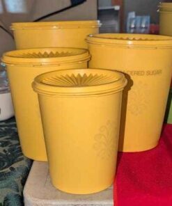 Vintage Tupperware containers