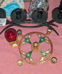 'Sing out Good News to All the world' & assorted Candle holders