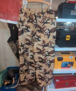 Camouflage insulated pants Size XL