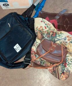 Hand bags, purses, soft shell brief case