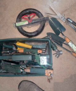 Garden Caddy, Sprinkler head, garden tools
