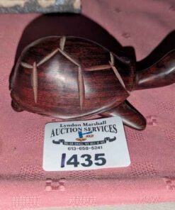 Wooden Turtle Carving