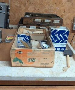 Brass fittings, hardware, etc