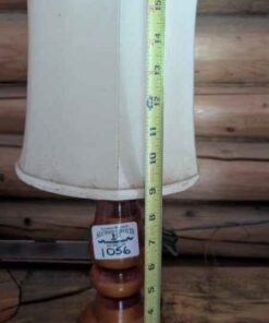 Multi Wood Carved Table Lamp
