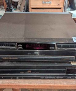 Sony components: High density Linear Converter & 5 Disc player