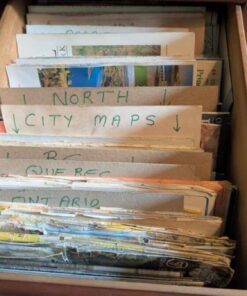 Old assorted maps and guides