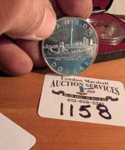 1984 Toronto Canadian Silver Dollar Coin