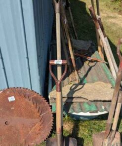 Square mouth shovels