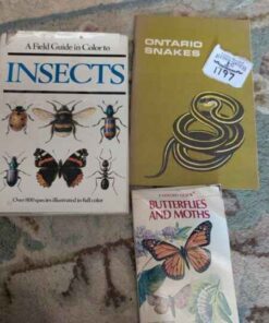 Guide books on Insects, Snakes, Butterflies and moths