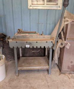 Metal Shear, dies & Columbian No. 63 Vise