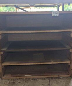 Open faced storage box