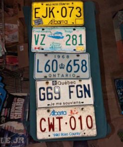 Multi Provincial license plates