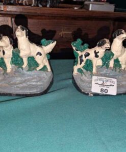 Cast dog Door Stops