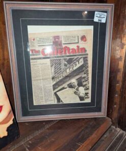 2008 The Chieftan framed collectible