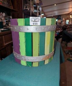 Multi coloured Barrel