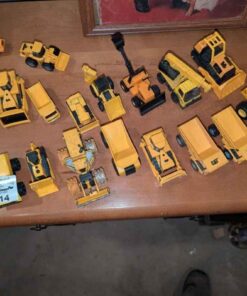 Tonka and assorted construction toy vehicles