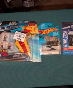 Star Trek and Hot wheels models