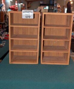 Miniature wooden cabinets