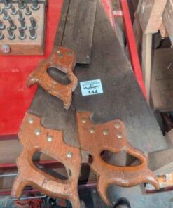 Trio of hand saws