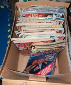 Penthouse and assorted adult magazines