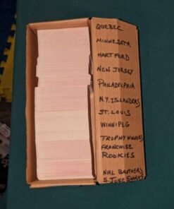 Score and assorted Hockey cards