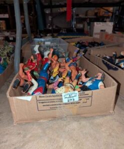 Hulk Hogan and Assorted Wrestling Action figures