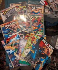 Superman and Assorted comic Books