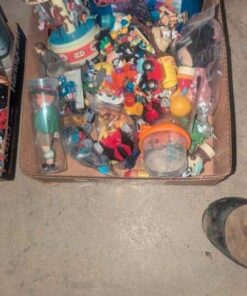 Avengers puzzle, super hero, mickey mouse and assorted action figures